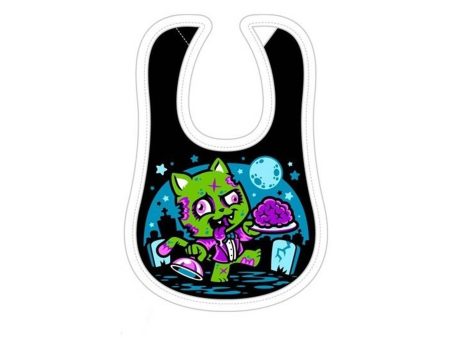 Fresh Baked Kittens Baby Bib (Brain Food) For Sale