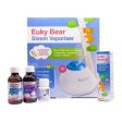 Euky Bear Steam Vaporiser Starter Kit  (With 3-pin SG plug) - Ready Stock Supply