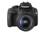 Canon EOS 100D DSLR Camera with EF-S 18-55mm III Lens - Black (18MP, CMOS Sensor) 3 inch Touch Screen LCD (dev stand) on Sale