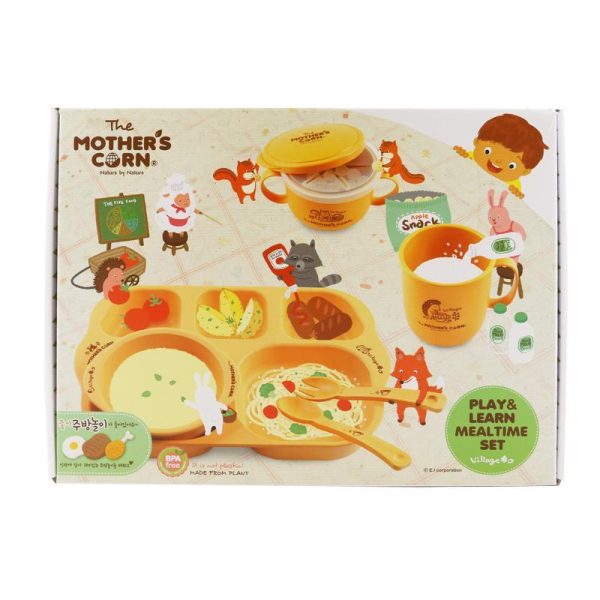 Mother s Corn Award Winning Play & Learn Meal Time Set For Sale