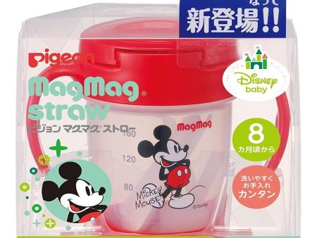 Pigeon Mag Mag Straw Cup Mickey 200 ml (8 months) - From Japan Domestic Online Hot Sale