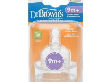 Dr Brown s Options Level 4 Baby Bottle Teats Nipple Pack Wide BPA Free 9m+ Online Hot Sale