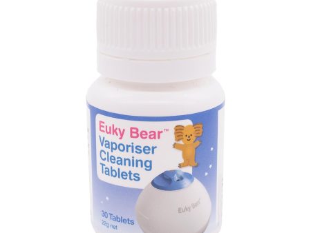 Euky Bear Steam Vaporiser Cleaning Tablets 30s Hot on Sale