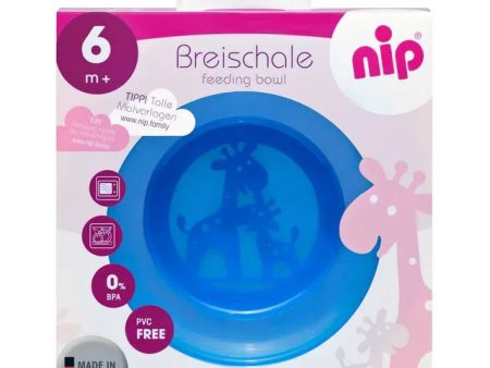 Nip - Feeding Bowl - Blue For Discount