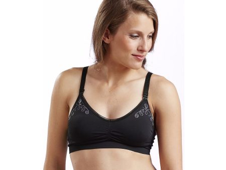 Cantaloop Nursing Bra - Black Online now